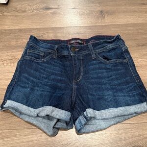 Dark Blue Denim Shorts Fran Denim